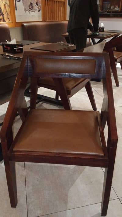 Table and chair available restaurant style