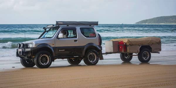 Jeep Trailer for Travel or Camping