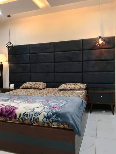 1 Bedroom VIP Full furnish flat per day available in Bahria town Lahore 0300 4561276