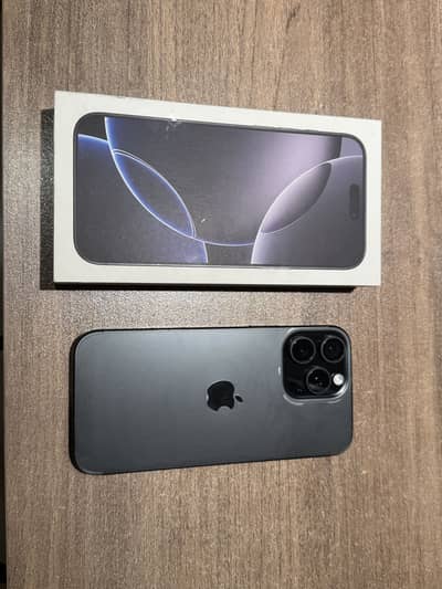 Apple iPhone 16 Pro Max 256gb PTA Black