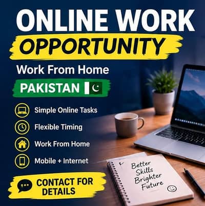 Online Work Opportunity – Flexible
