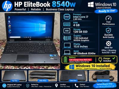 HP laptop core i7 +SSD 128 + 1GB graphic card+ Ram 4 || urgent sale