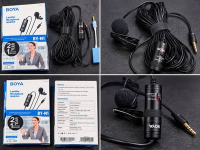 BOYA BY-M1 Original Lavalier Mic | Used 1 Day | Like New