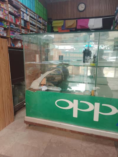 glass counter