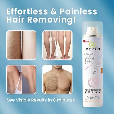 Hair Removal Spray - Smooth & Painless Hair Remover