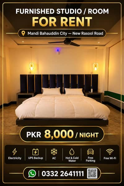 Luxury Studio Apartment - Mandi Bahauddin