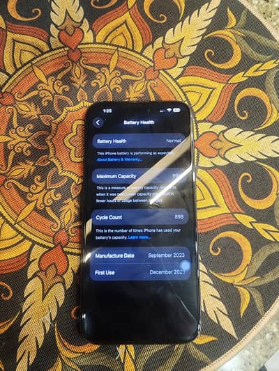 Apple iPhone 15 Pro Max 256GB — PTA Approved — Urgent Sale