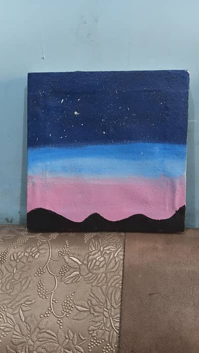 night at mountains