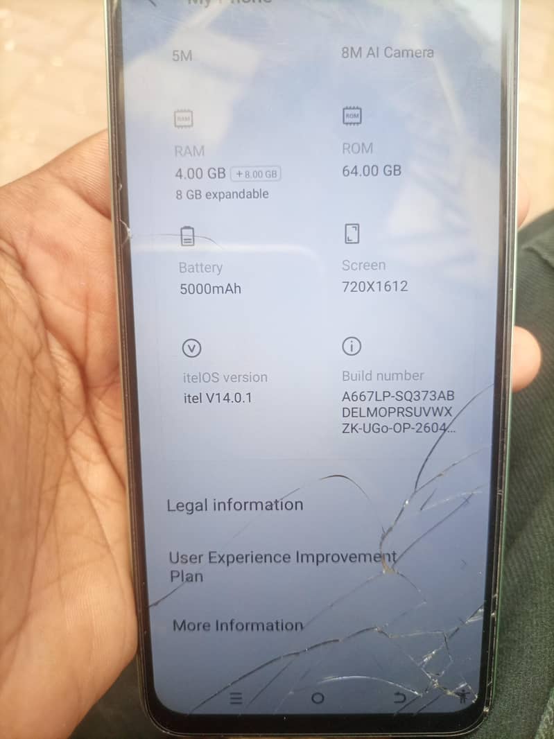 Itel A50 9