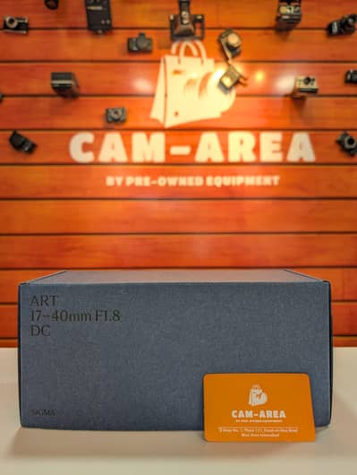Sigma 17-40mm f1.8 Brand New, Crop Body Lens, Sigma lenses for Sony