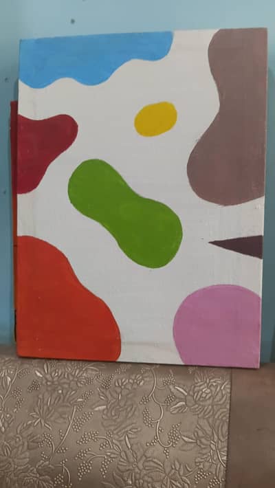 Boho art painting
