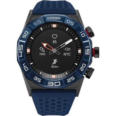Citizen CZ Smart Hybrid JX1008-01E Fitness Smartwatch Blue Strap 44MM