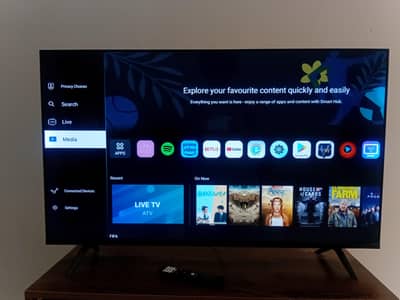 Tv + tv trolley