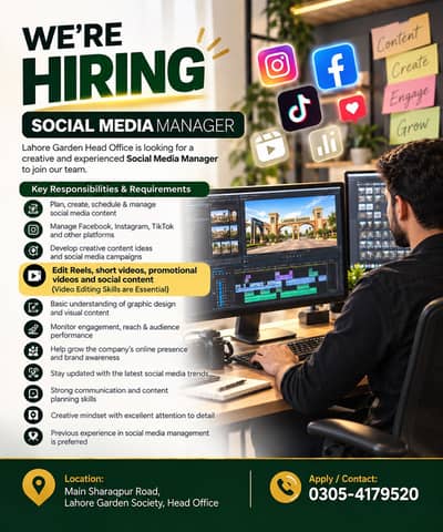 Social media marketing
