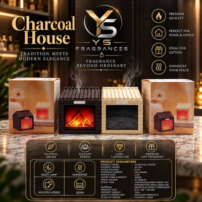 YS Fragrances Charcoal House – Humidifier