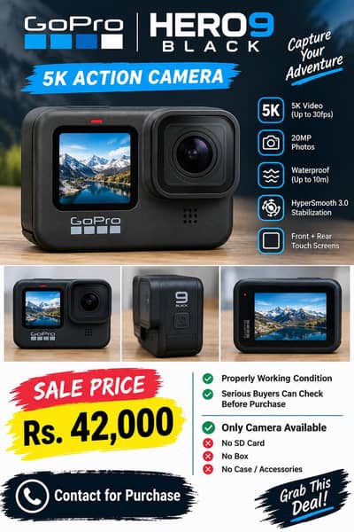 GOPRO HERO 09 BLACK