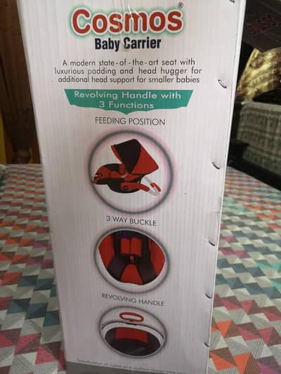 Cosmos Babby Carrier | Revolving Handle with 3 Functions