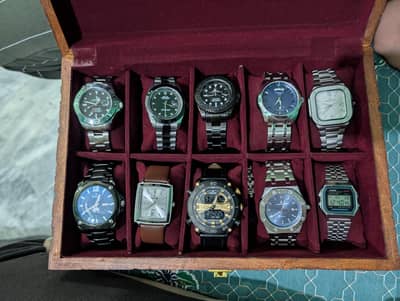 box of 10 PCs watch