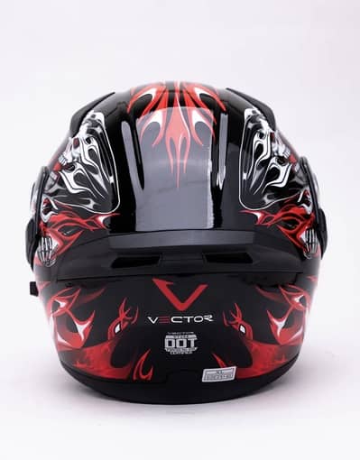 Vector DOT approved helmet ( with Bluetooth device y10)