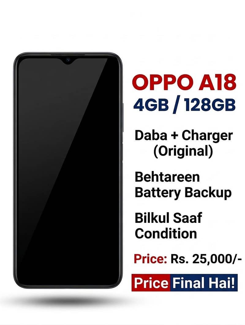 OPPO A18 0