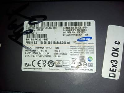 Samsung 120 GB SSD (Official)