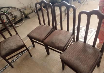 4 chairs