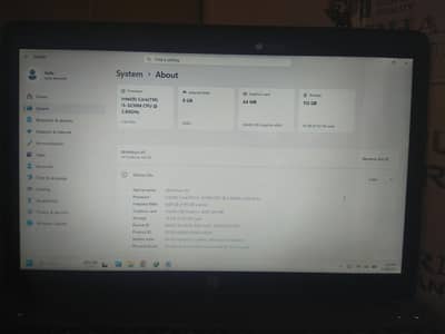 HP ProBook i5 3rd Gen | 8GB RAM | 250GB SSD | Working Condition