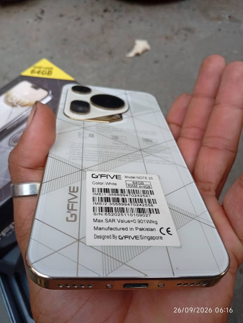 G'Five Note 25 3