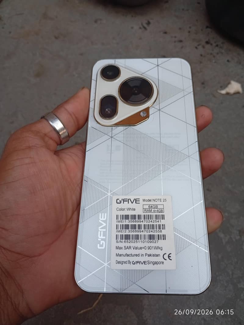 G'Five Note 25 5