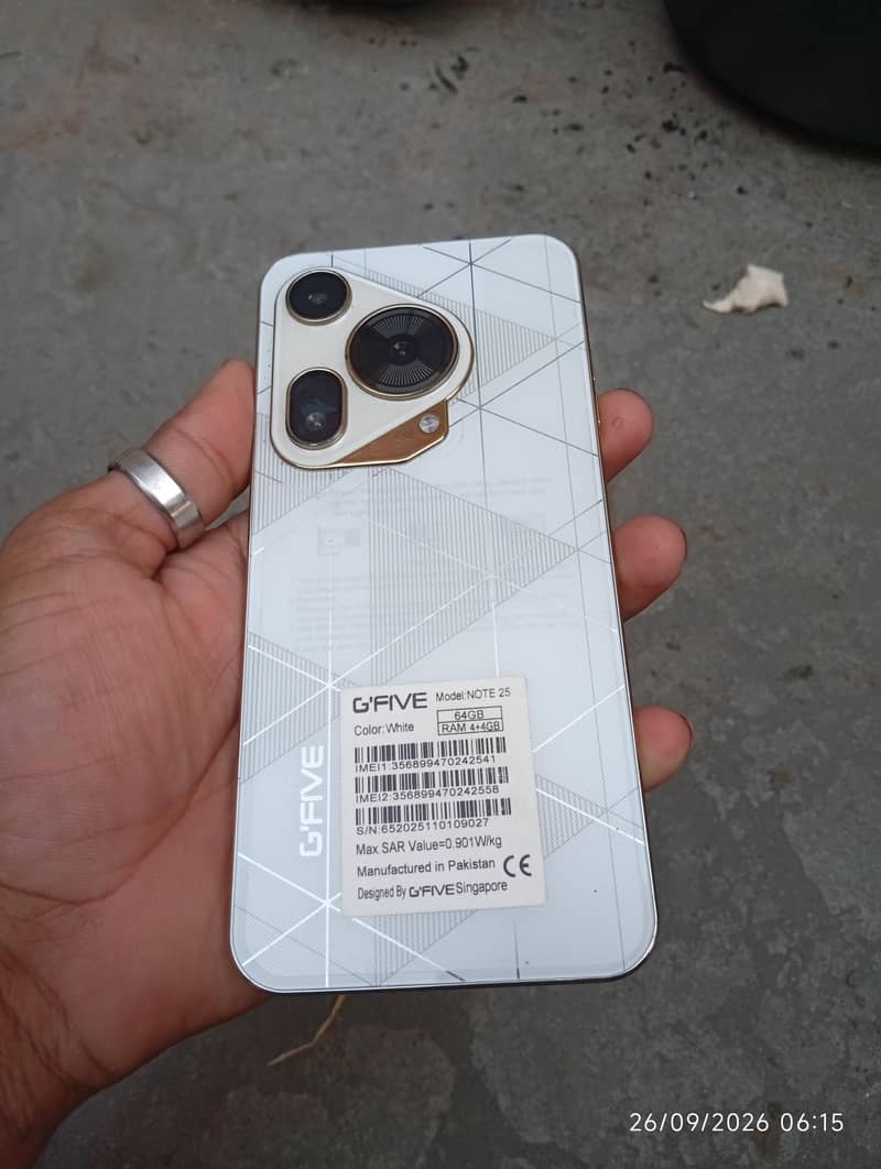 G'Five Note 25 6