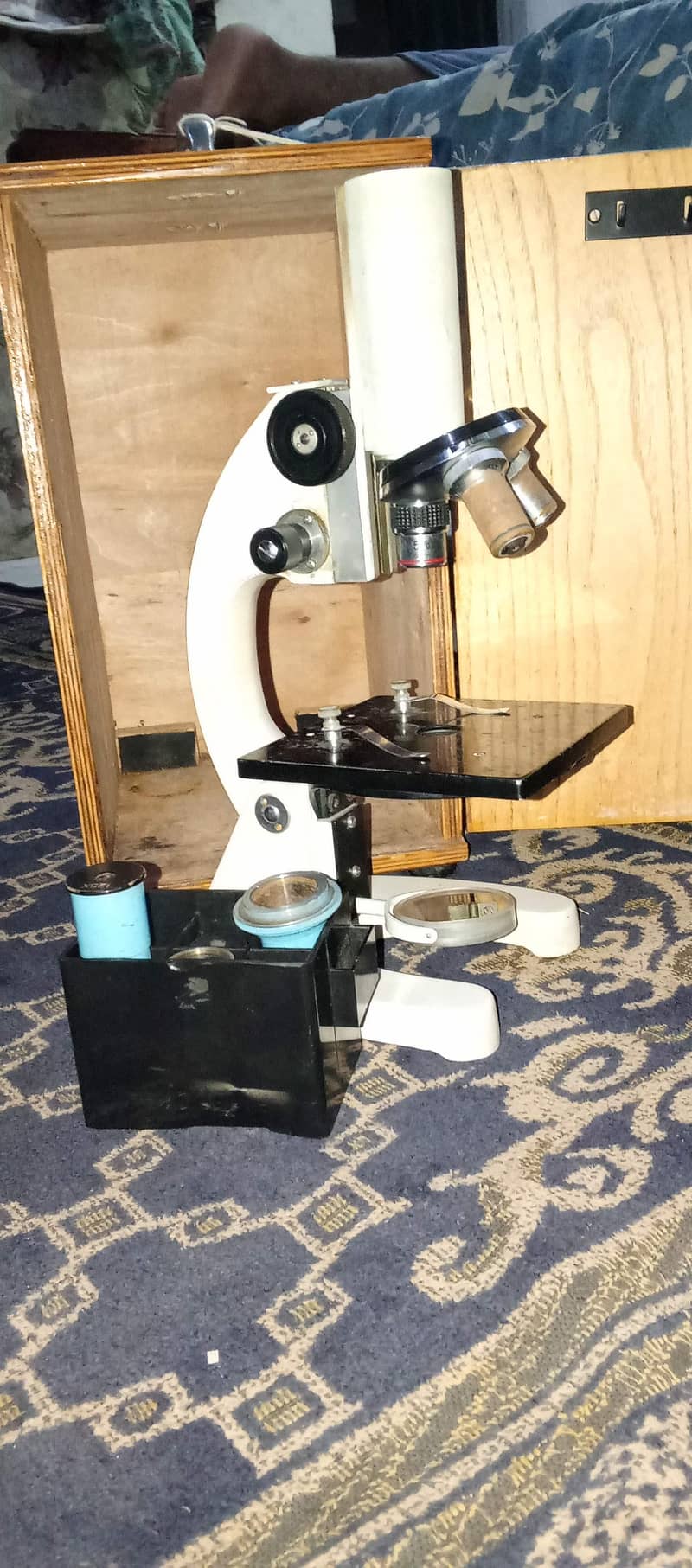 Microscope used in science Lab 2