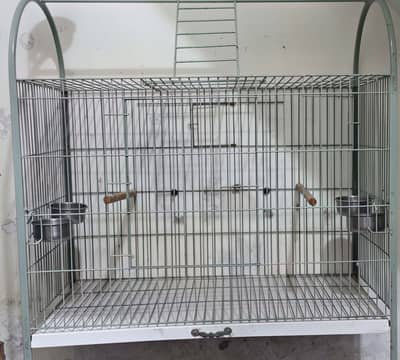 Raw Lovebird Cage Pingra