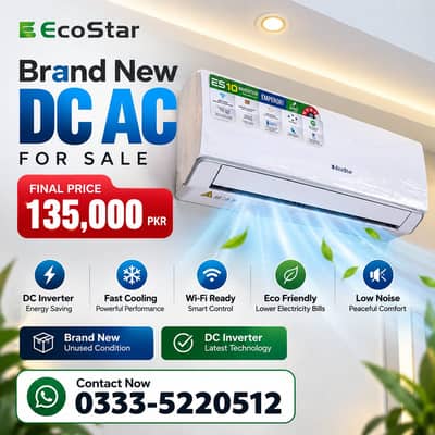 Eco Star Dc Inverter Brand New Ac For Sale