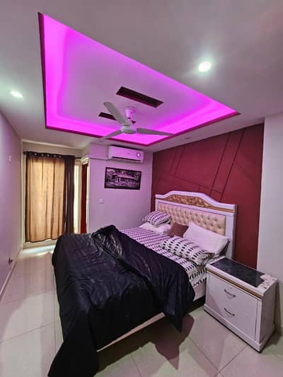2BED FURNISH APARTMENT AVAILABLE DAILY WEEKLY BASIS FOR RENT IN ISLAMABAD E11 2
