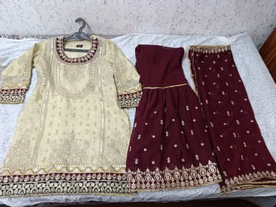 Sharara for Sale-Use onetime -BEST for Wedding event