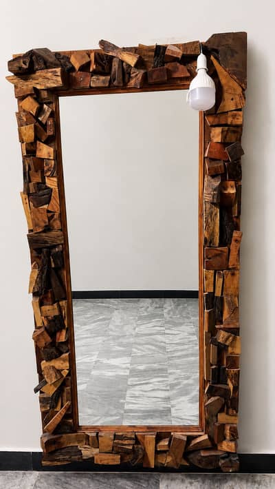 Wooden Mirror