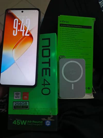 Infinix Note 40 8/256GB better than oppo tecno Samsung google one plus
