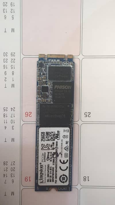 nvme SSD 256gb