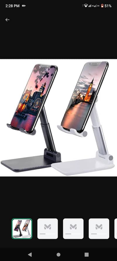 Mobile holder stand