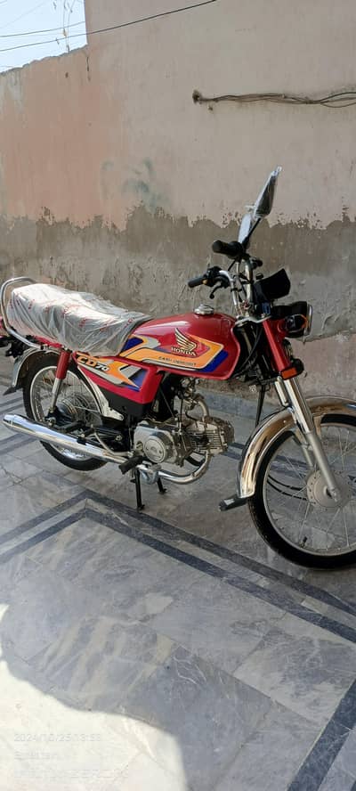 Honda CD 70 | Model 2025 | 1000 KM | Use | Only Call Bike