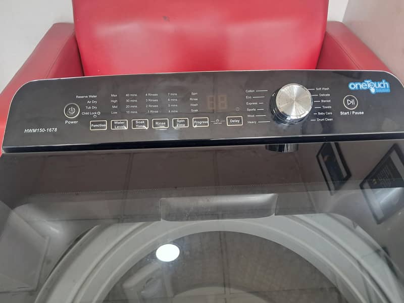 Haier Automatic Washing Machine 2