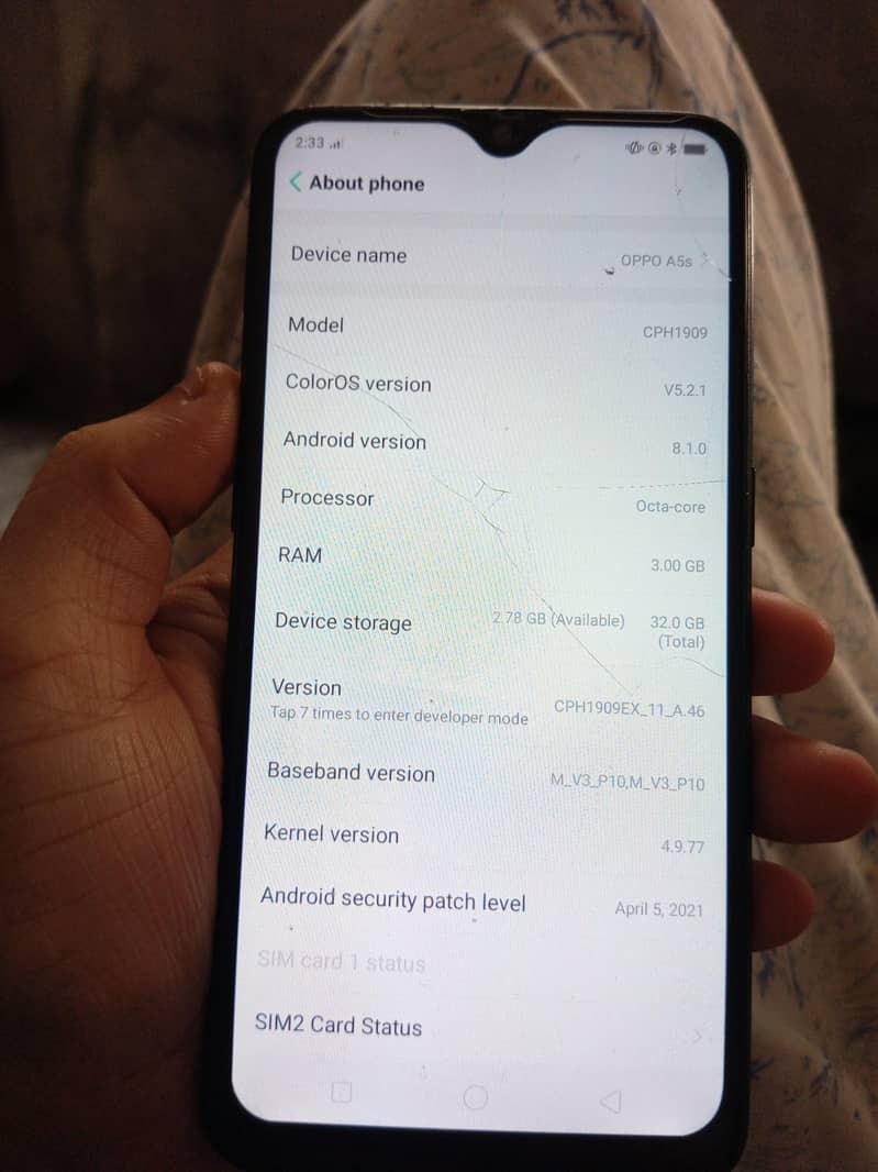 OPPO A5s 5