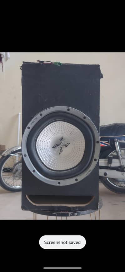 heavy car Amp + woofer box