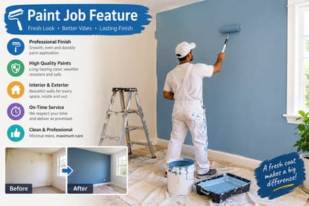 We are proffacinal painter services all over on lahore