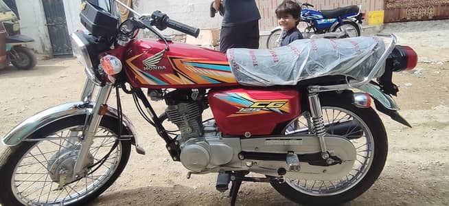 Honda CG 125 2026 first owner bilkul new tracker install he