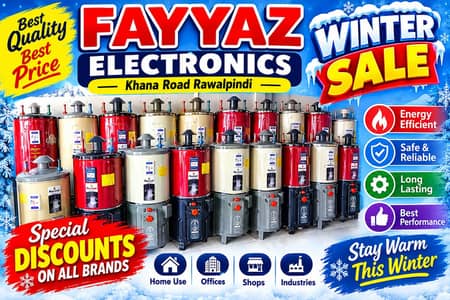 GENERLA/MASTER ELECTRIC+GAS GYZER AVAILABLE