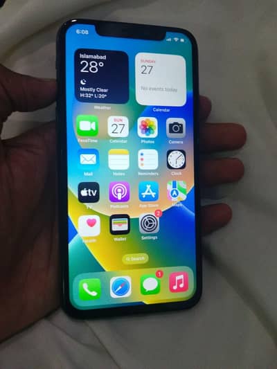 Apple iPhone X PTA official  256gb