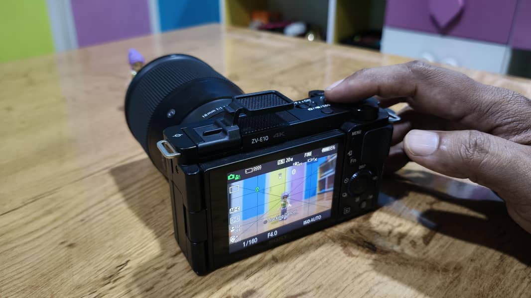 camera Sony zv e10 3