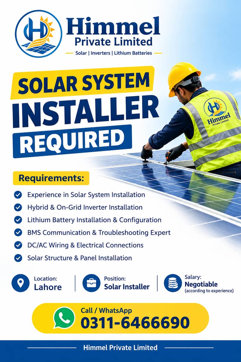 Solar Installer 1