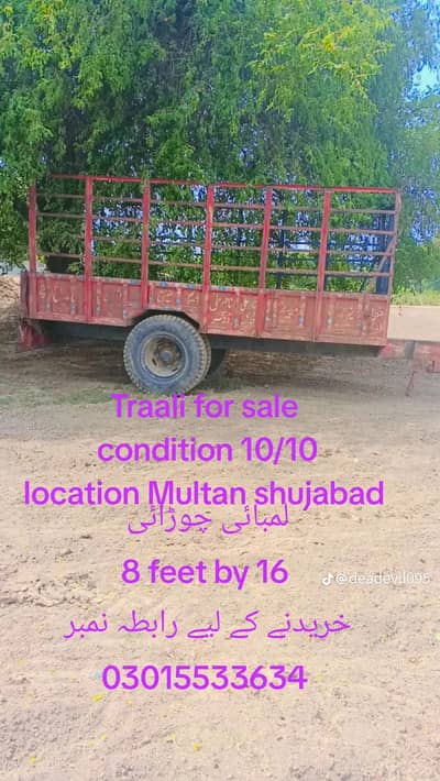 tractor trailer for sale condition 10/10